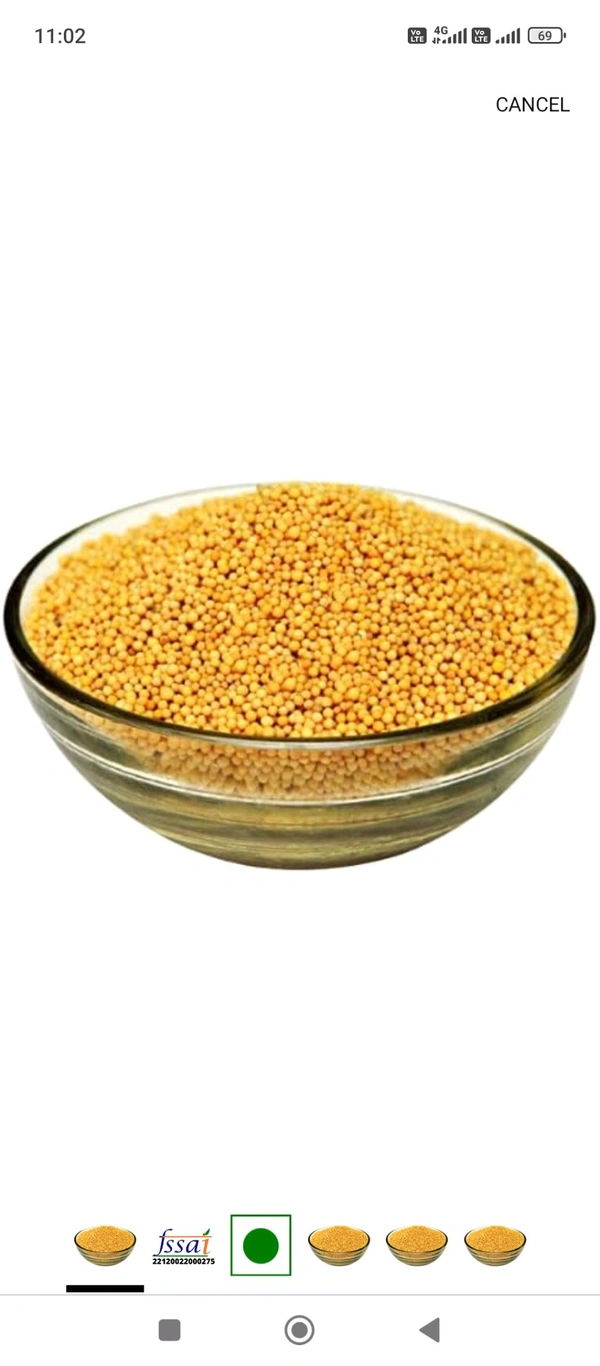 Mustard Yellow (Sarson) - 250gm
