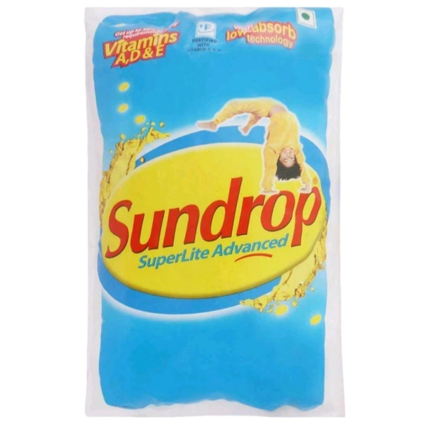 Sundrop Super Light Advanced Refined Sunflower Oil  - 1Liter