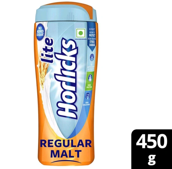 Horlicks Light Regular Malt - 450gm