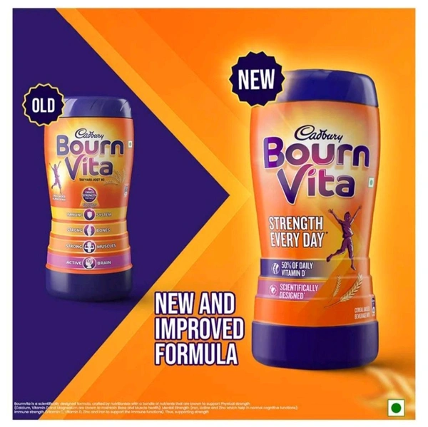 Bornvita Chocolate Nutrition Drink  - 500gm