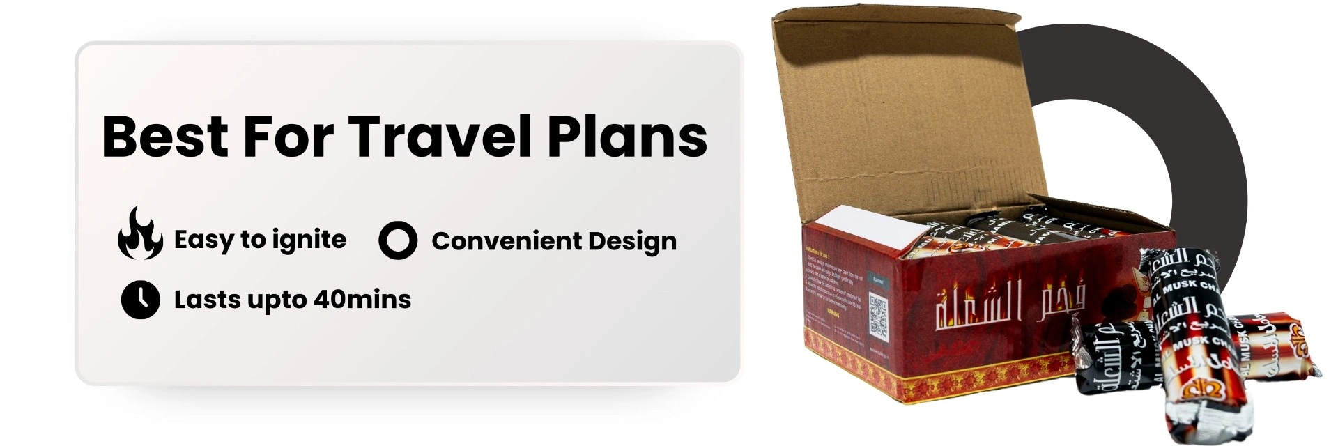 Charcoal Tablets for Burning Dhoop