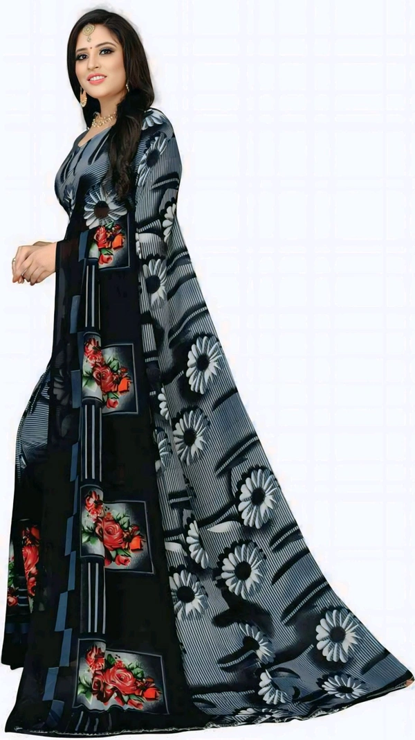 Beautiful Superior Saree. designed superior saree, crafted to perfection for every special occasion. Made from premium-quality fabric, it drapes gracefully, offering unmatched comfort and elegance. - Free Size