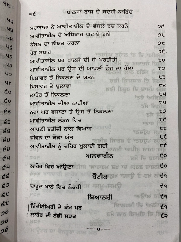 Lahore Publishers ਖਾਲਸਾ ਰਾਜ ਦੇ ਬਦੇਸ਼ੀ ਕਾਰਿੰਦੇ 