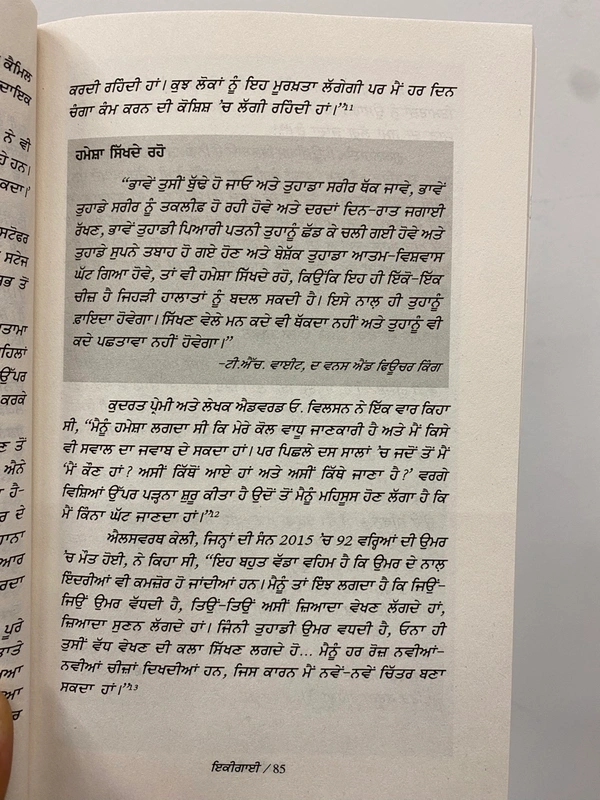 Chetna Publication ਇਕੀਗਾਈ ॥ Ikigai