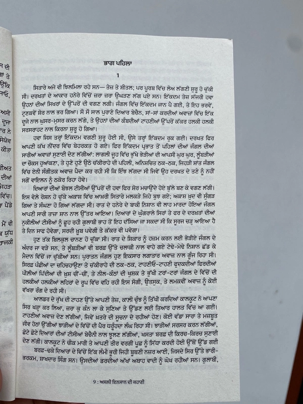 Autumn Art Publication  ਅਸਲੀ ਇਨਸਾਨ ਦੀ ਕਹਾਣੀ ॥ Asli Insaan Di Kahani ( PB )
