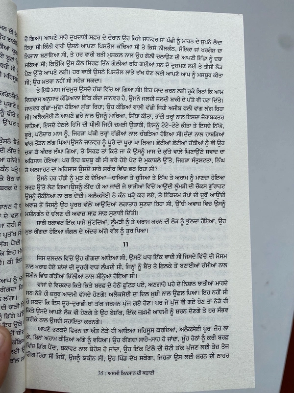 Autumn Art Publication  ਅਸਲੀ ਇਨਸਾਨ ਦੀ ਕਹਾਣੀ ॥ Asli Insaan Di Kahani ( PB )