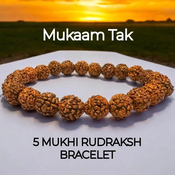 5 MUKHI RUDRAKSH BRACELET 