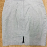 H&M Knee Length Skirt - EU40, Light Grey