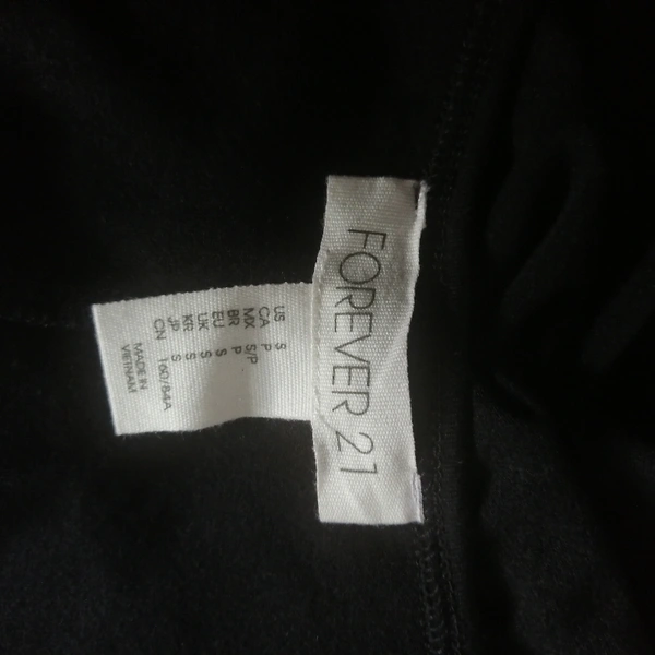 F21 Bodycon Dress - Black, S