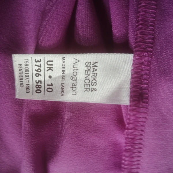 Marks And Spencer Dress  - Lavender, L