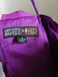 Adrianna Papell Red Carpet Dress - S, Purple