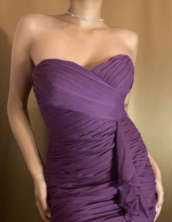 Adrianna Papell Red Carpet Dress - S, Purple