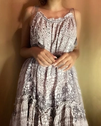 Label Ritu Kumar Dress - Grey , 3