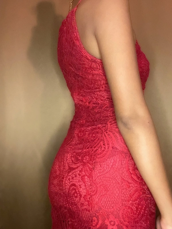 Missguided Mini Dress - Red, 6