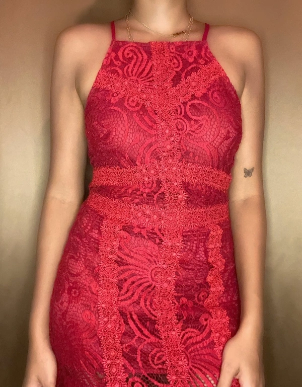 Missguided Mini Dress - Red, 6