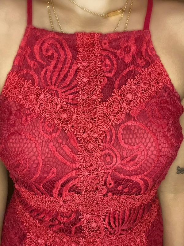 Missguided Mini Dress - Red, 6