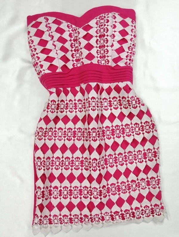 Barbie Dreams Tube Dress - Hot pink , S