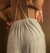 Sage Backless Jumpsuit/Overall  - Sage, S-M