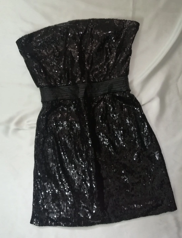 Sequinned LBD - Black, S-M
