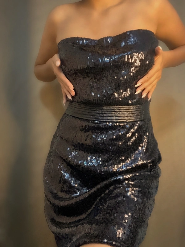 Sequinned LBD - Black, S-M