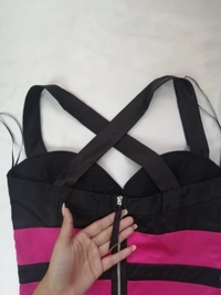 Jane Norman Bustier Dress - Hot Pink, S