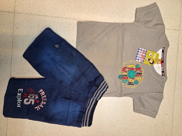 TSHIRT- SHORT  BOYS WEAR