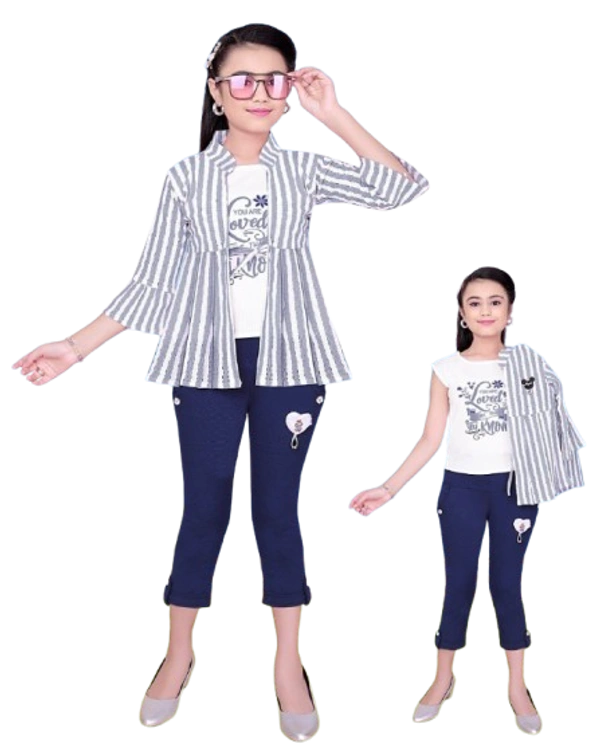 Girls Party (Festive) Capri Top