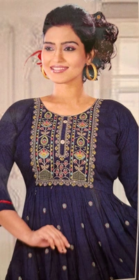Nayra Round kurti - M