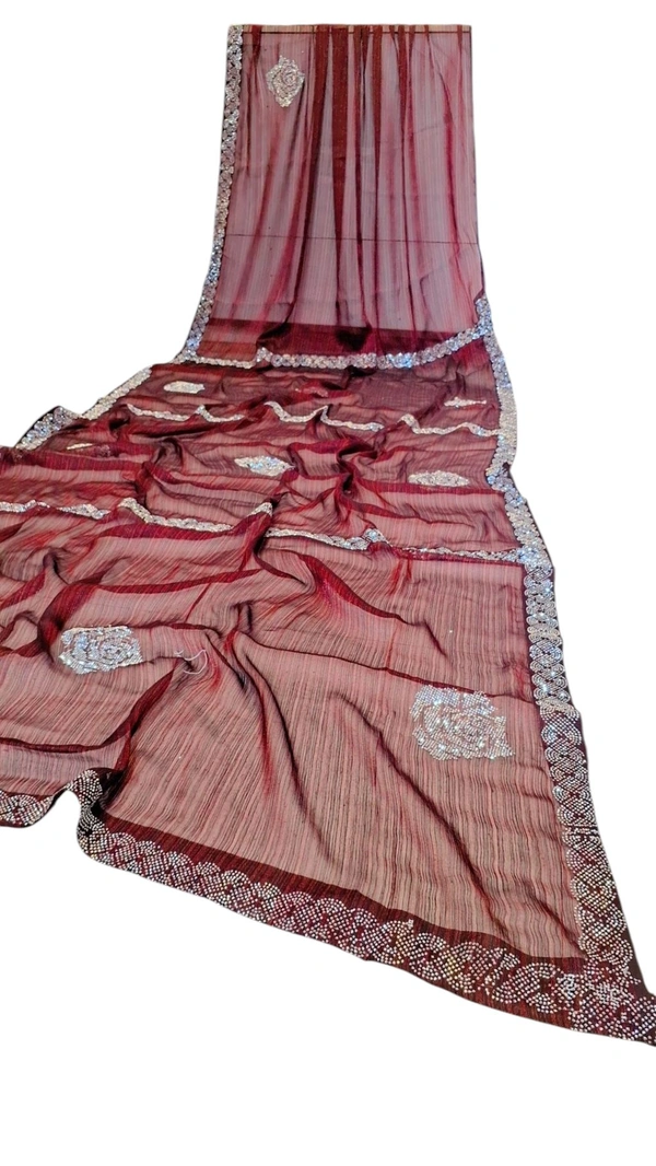 CHANDNI Dimond Work Fancy Saree