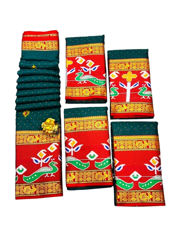 DOLA SILK PATOLA PRINTED SAREE - San Felix