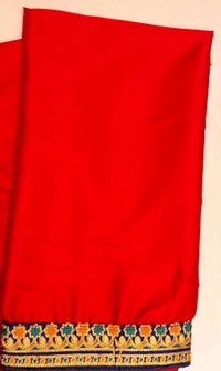 BANDHEJ BLUE Heavy Work Bridal Saree - Royal Blue