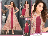 PURNIMA Strappy Dress with Gown | Cotton U Cut Neck Dress for Women | Floral Dress | Printed Dress | Festive/Casual Dress | Dress for Women's | Straight Dress - XL
