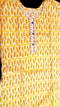 YELLOW Kurti With Pant set ! Dress for Women's | Straight Dress - XL, Yellow