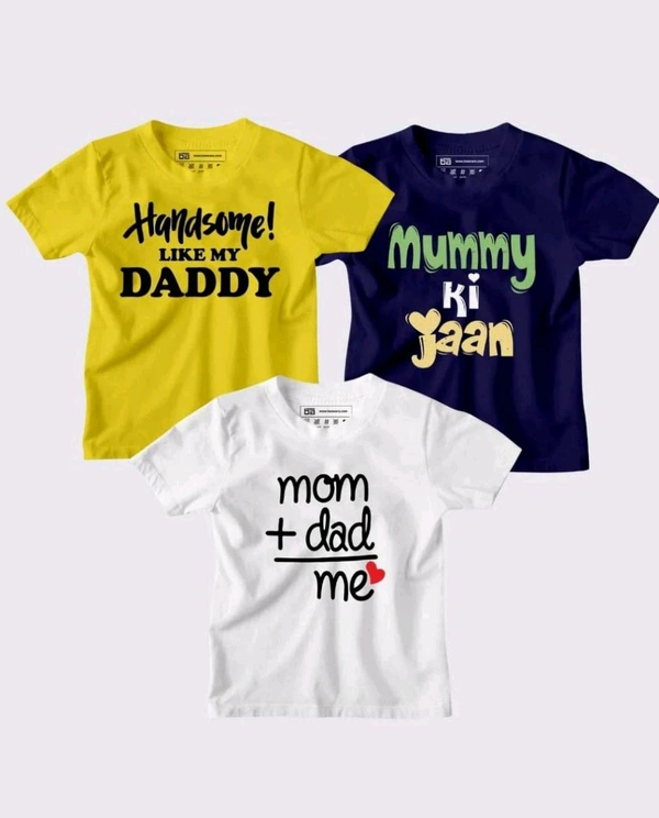 T-shirt Combo Parents Special Name 