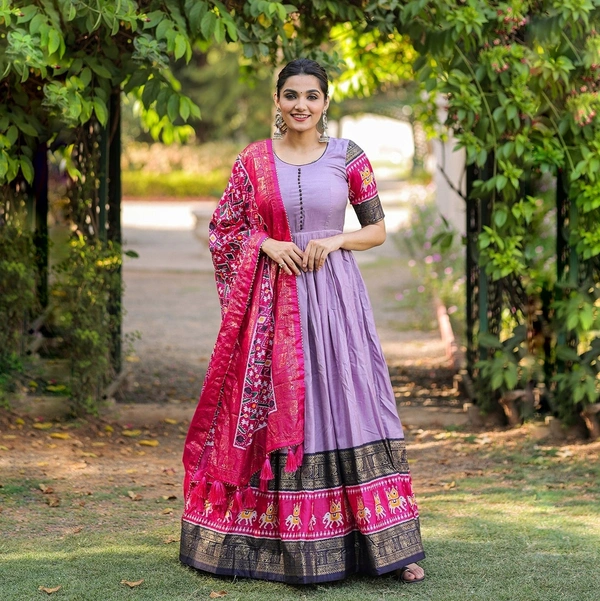 Dola Silk Gown