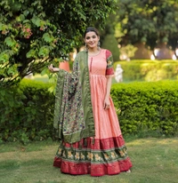 Dola Silk Gown