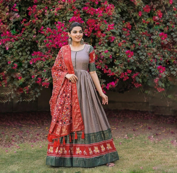 Dola Silk Gown