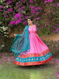 Dola Silk Gown