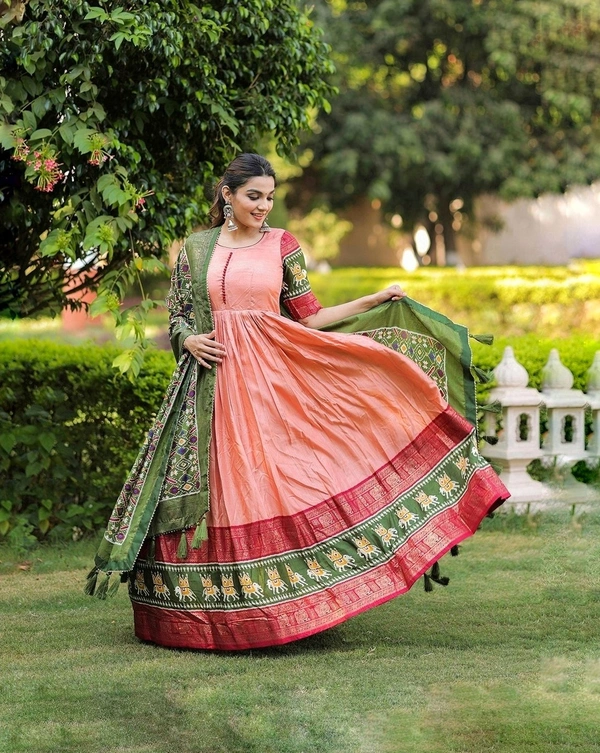 Dola Silk Gown