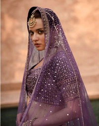 PURE VISCOS LYCRA CRYSTAL SILK WITH HANDWORK BLOUSE AND TALE CUT FULL LENGTH DUPATTA FRONT AND BACK EMBROIDERED WITH CANCAN