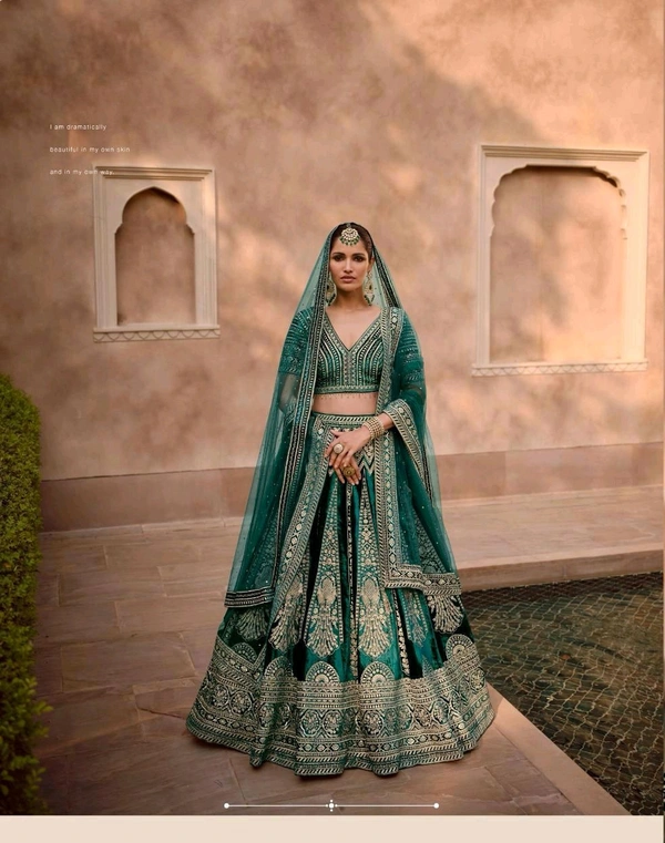 PURE VISCOS LYCRA CRYSTAL SILK WITH HANDWORK BLOUSE AND TALE CUT FULL LENGTH DUPATTA FRONT AND BACK EMBROIDERED WITH CANCAN