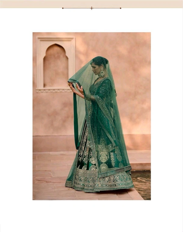 PURE VISCOS LYCRA CRYSTAL SILK WITH HANDWORK BLOUSE AND TALE CUT FULL LENGTH DUPATTA FRONT AND BACK EMBROIDERED WITH CANCAN