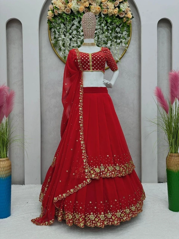 Two Layer  Lehngha *  choli with Dupata...