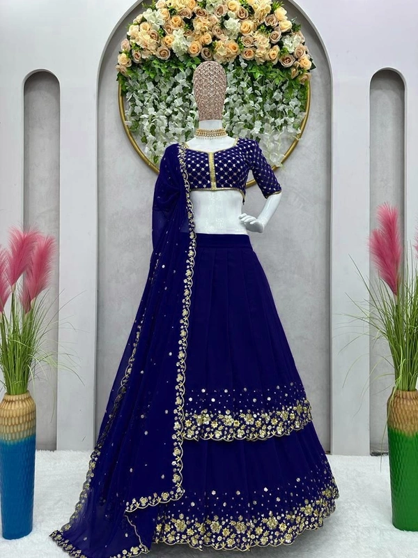 Two Layer  Lehngha *  choli with Dupata...