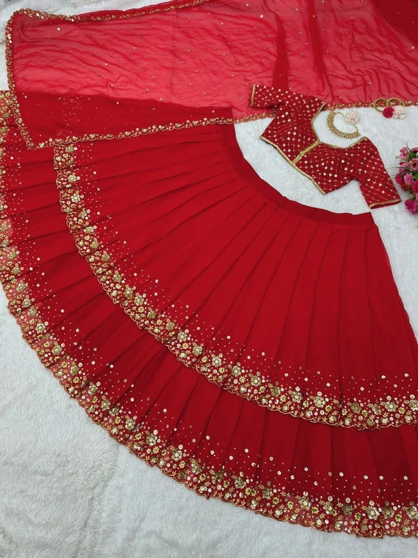 Two Layer  Lehngha *  choli with Dupata...