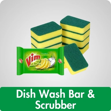 Dish Wash Bar & Scrubber