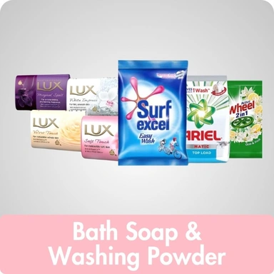 Bath Soap & Washing Powder