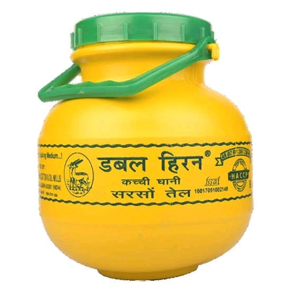 Double Hiran 5 Litre Mustard Oil