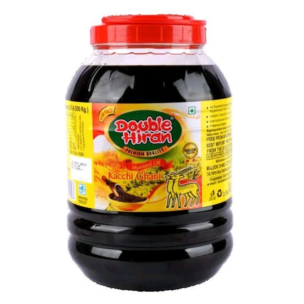 Double Hiran 5 Litre Mustard Oil