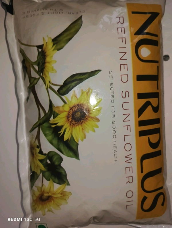 Nutri Plus Sunflower Oil - 800 ml